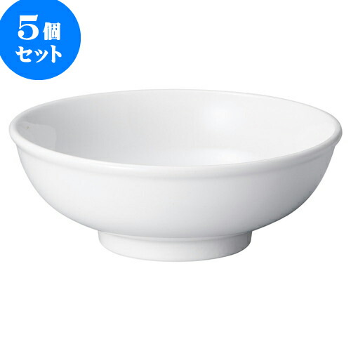 5個セット 中華オープン 白中華 8.0玉丼 [ 24.8 x 9.2cm ] | 人気 おすすめ 食器 洋食器 業務用 飲食店 カフェ うつわ 器 おしゃれ かわいい ギフト プレゼント 誕生日 贈答品 食器セット 食器セット