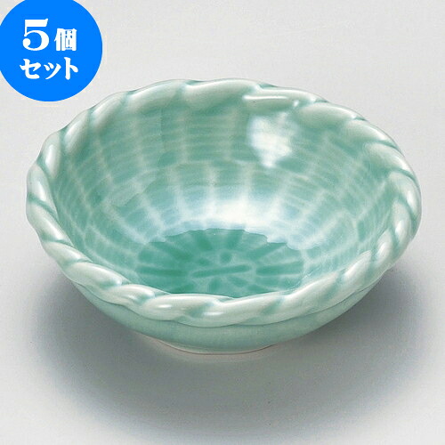 5個セット松花堂 深海青磁小鉢 [ 11 x 4cm ] | 弁当 小鉢 豆皿 幕ノ内 人気 おすすめ 食器 業務用 飲食店 カフェ うつわ 器 おしゃれ かわいい ギフト プレゼント 引き出物 誕生日 贈り物 贈答品 食器セット