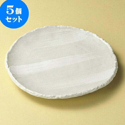 5個セット丸皿 堀川凛8.0丸皿 [ 25 x 25 x 2.3cm ] | 大きい お皿 大皿 盛り皿 盛皿 人気 おすすめ パスタ皿 パーティー 食器 業務用 飲食店 カフェ うつわ 器 ギフト プレゼント誕生日 贈り物 贈答品 おしゃれ かわいい 食器セット