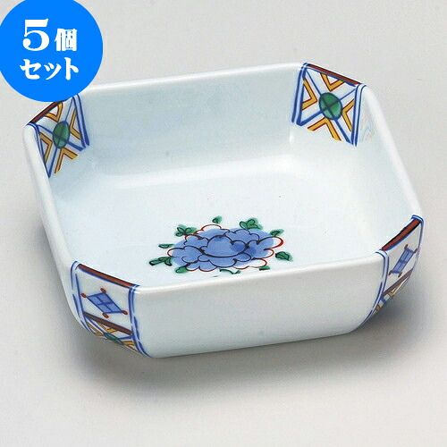5個セット松花堂 錦牡丹取鉢 [ 11.4 x 11.4 x 3.8cm ] | 弁当 小鉢 豆皿 幕ノ内 人気 おすすめ 食器 業務用 飲食店 カフェ うつわ 器 おしゃれ かわいい ギフト プレゼント 引き出物 誕生日 贈り物 贈答品 食器セット｜せともの本舗 14,175円