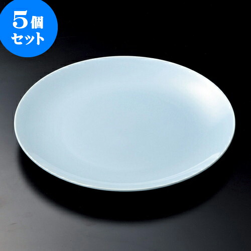 絶対一番安い 5個セット萬古焼大皿 青地12号丸皿 萬古焼 37 X 4 5cm 大きい お皿 大皿 盛り皿 盛皿 人気 おすすめ パスタ皿 パーティー 食器 業務用 飲食店 カフェ うつわ 器 ギフト プレゼント誕生日 贈り物 贈答品 おしゃれ かわいい 独創的 Www Olicitante