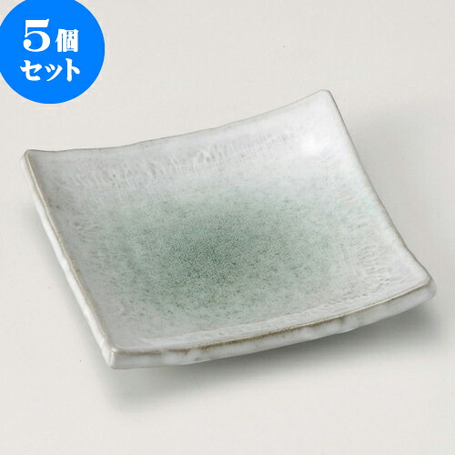 5個仕かける 取皿 新緑5.0正角皿 [ 13 x 13 x 2.5糎 ] | 取り皿 フルーツ皿 御菓子皿 食器 御勤め用 飲食店 喫茶店 うつわ 器 格好のいい 可愛らしい 着飾る 好いたらしい差し上げ物 差し上げ物 差し上げ物 内祝い 一緒になる御祝い 生まれ落ちる日 差し上げ物 差し上げる品 おすすめ 一般受け 食器仕かける