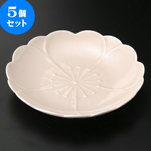 5個セット 取皿 さくら （桃釉）お取皿φ15cm（有田焼） [ 15 x 2cm ] | 取り皿 フルーツ皿 菓子皿 食器 業務用 飲食店 カフェ うつわ 器 おしゃれ かわいい お洒落 可愛いギフト プレゼント 引き出物 内祝い 結婚祝い 誕生日 贈り物 贈答品 おすすめ 人気 食器セット