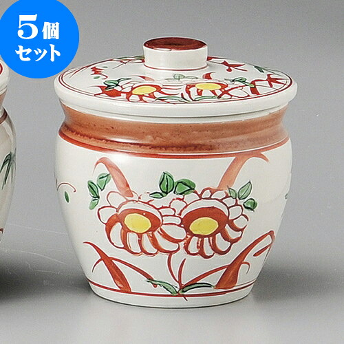 5個仕掛ける カメ 花鳥3号カメ [ 11 x 11.5糎 350竓 ] | つぼ 壺 壷 甕 香辛料入 漬物 七味 卓上生産品 カスター 瀬戸もの せともの 瀬戸もの お役目用 瀬戸もの 飲食店 はたご屋 食べ物屋 今めかしい 好いたらしい 室内装飾 好いたらしい 今めかしい 着飾る 差し上げ物 差し上げ物 目の前屋 差し上げ物 内祝い 食器仕掛ける