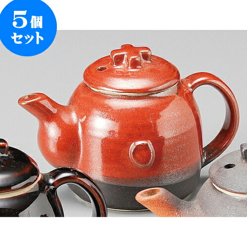 楽天市場】☆ 卓上雑器 ☆ 白流し赤 2合たれ壺 [ 10.5 x 10cm 430cc