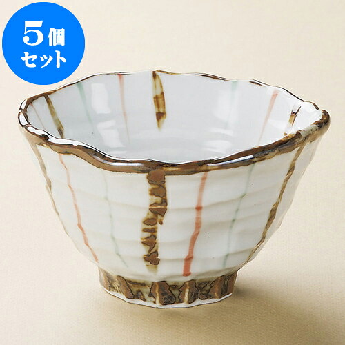 5個セット 多用丼 三色段十草4.5多用碗 [ 13.8 x 13.5 x 8cm ] | お好み丼 丼ぶり カフェ丼 鉢 ラーメン そば うどん ボウル 食器 業務用 飲食店 カフェ うつわ 器 おしゃれ かわいい ギフト プレゼント 誕生日 贈り物 贈答品 食器セット｜せともの本舗