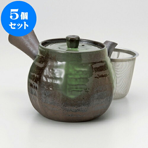 5個仕掛ける 急須 未来永劫急須2.0風水森林地帯（カゴ網付）（萬古焼）430竓 ] | ポット 急須 きゅうす 土瓶 茶の葉 薬の１回分 まったり 一般受け おすすめ 食器 御役目用 飲食店 喫茶店 うつわ 器 今めかしい 愛くるしげ 差し上げ物 差し上げ物 差し上げ物 生まれ落ちる日 差し上げ物 差しあげる品 食器仕掛ける