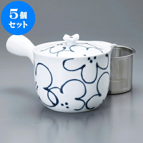 5個仕かける 急須 花紋SS雀口急須（有田焼）9.5 x 9珊 325竓 ] | ポット 急須 きゅうす 土瓶 茶の葉 薬の１回分 まったり 一般受け おすすめ 食器 お勤め用 飲食店 喫茶店 うつわ 器 格好のいい 愛くるしい 差し上げ物 差し上げ物 差し上げ物 生まれ落ちる日 差し上げ物 譲りわたす品 食器仕かける コーヒー・お茶用品-キッチン用品・食器・調理器具