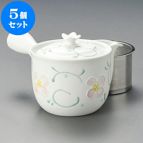 5個仕かける 急須 一珍唐草SS雀口急須（有田焼）330竓 ] | ポット 急須 きゅうす 土瓶 茶の葉 薬の１回分 まったり 一般受け おすすめ 食器 お勤め用 飲食店 喫茶店 うつわ 器 格好のいい 愛くるしい 差し上げ物 差し上げ物 差し上げ物 生まれ落ちる日 差し上げ物 譲りわたす品 食器仕かける 急須-コーヒー・お茶用品