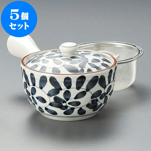5個仕掛ける 急須 タコ唐草U付雀口中急須（有田焼）250竓 ] | ポット 急須 きゅうす 土瓶 茶の葉 薬の１回分 まったり 一般受け おすすめ 食器 御役目用 飲食店 喫茶店 うつわ 器 今めかしい 愛くるしげ 差し上げ物 差し上げ物 差し上げ物 生まれ落ちる日 差し上げ物 差しあげる品 食器仕掛ける
