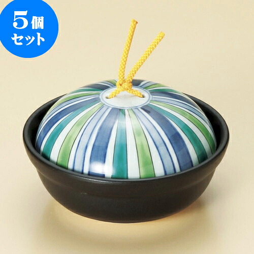 5個セット 陶板 会席鍋十草模様（大）（蓋強化） [ 15.8 x 8.6cm ] | 人気 おすすめ 食器 洋食器 業務用 飲食店 カフェ うつわ 器 おしゃれ かわいい ギフト プレゼント 誕生日 贈答品 食器セット 食器セット