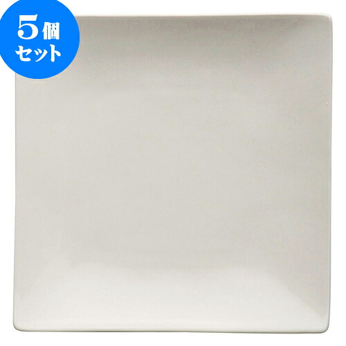 5個セット もだんコントラスト 白釉正角6.0皿 [ 18 x 2.5cm ] | 四角 スクエア スクエアー 角皿 パスタ 人気 おすすめ 食器 洋食器 業務用 飲食店 カフェ うつわ 器 おしゃれ かわいい ギフト プレゼント 引き出物 誕生日 贈り物 贈答品 食器セット｜せともの本舗