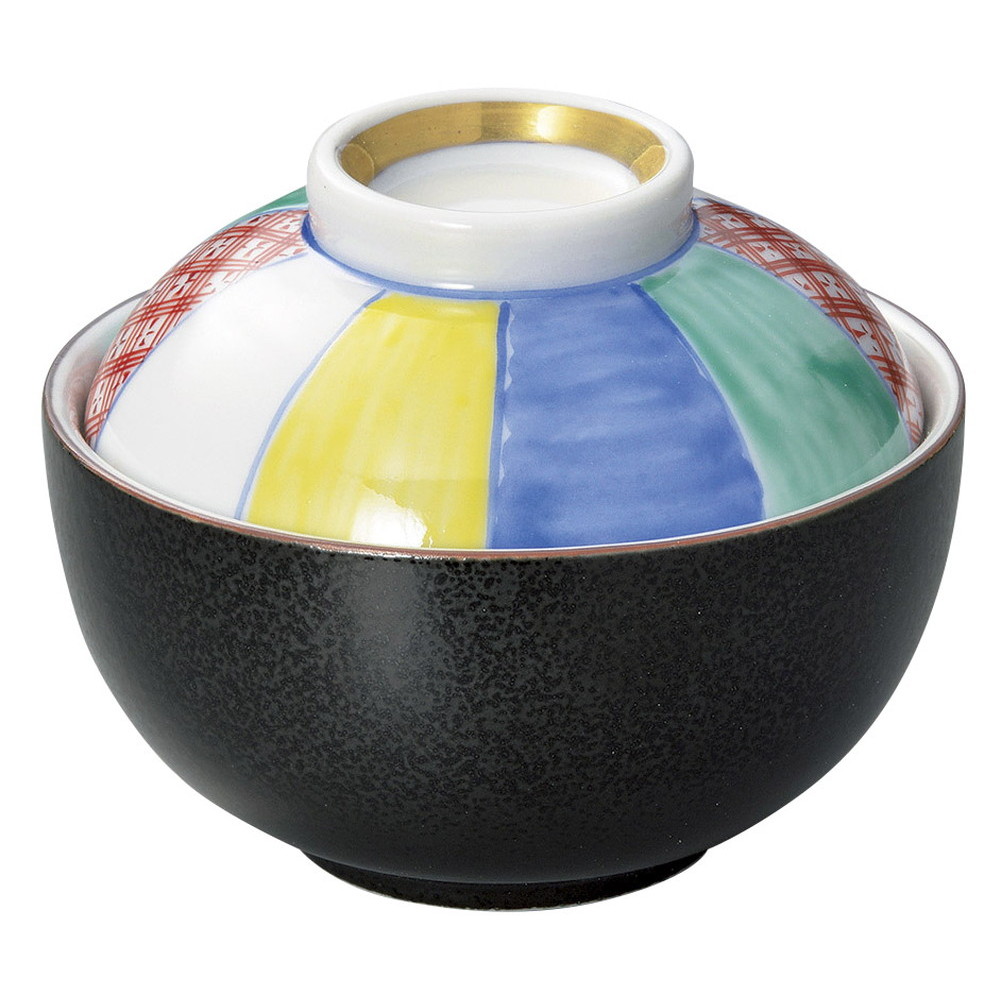 黒結晶紙風船煮物碗 [ 11.4 x 8.7cm 345g ] [ 円菓子碗 ] | 煮物 料亭 旅館 割烹 碗 人気 おすすめ 食器 業務用 飲食店 カフェ うつわ 器 おしゃれ かわいい ギフト プレゼント 引き出物 誕生日 贈り物 贈答品