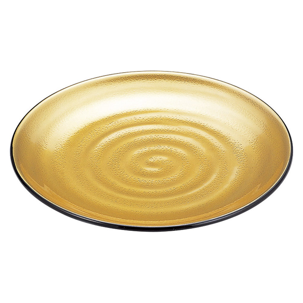 9寸神龍鉢 金粉蒔き(全面塗) [ φ27.2 x 3.9cm ] [ 鍋用盛皿 ] | 大きい お皿 大皿 盛り皿 盛皿 人気 おすすめ パスタ皿 パーティー 食器 業務用 飲食店 カフェ うつわ 器 ギフト プレゼント誕生日 贈り物 贈答品 おしゃれ かわいい