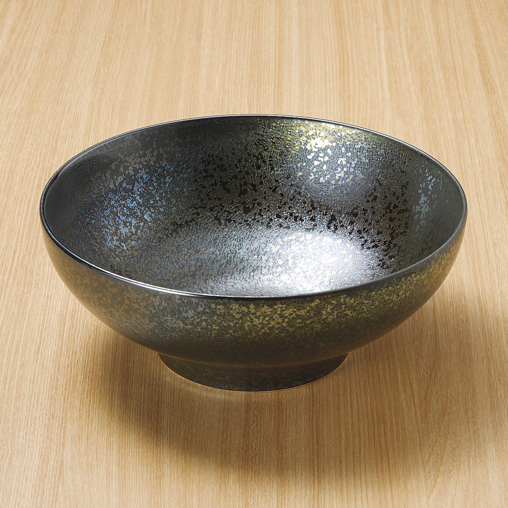 大鉢 黒彩25cm深大鉢 [ 25.3 x 10cm ]| 鉢 パスタ皿 盛り鉢 ボウル 大きい おすすめ 食器 業務用 飲食店 カフェ うつわ 器 ギフト プレゼント 内祝い 結婚祝い 誕生日 贈り物 贈答品 おしゃれ かわいい