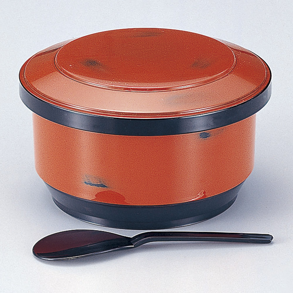 ［Ａ］いずみ飯器 根来10人用平付 [ 32.2 x 17cm 内寸28.2 x 13.5cm ] | 飯器 お茶碗 おすすめ 人気 食器 業務用 飲食店 カフェ うつわ 器 おしゃれ かわいい お洒落 ギフト プレゼント 引き出物 内祝い 結婚祝い 誕生日 贈り物 贈答品｜せともの本舗