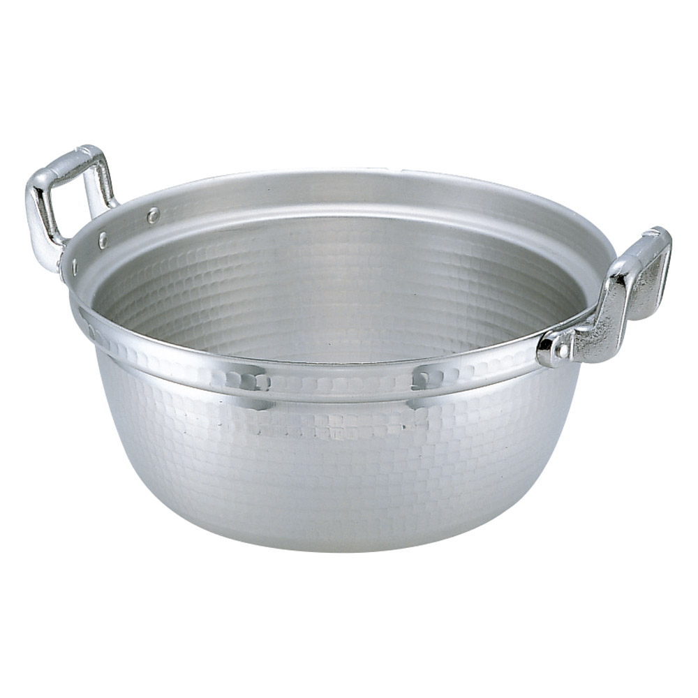 厨房用品 アルミ円付鍋 [ 48cm 深さ21cm 31Ｌ ] 【料亭 旅館 和食器 飲食店 業務用】｜せともの本舗