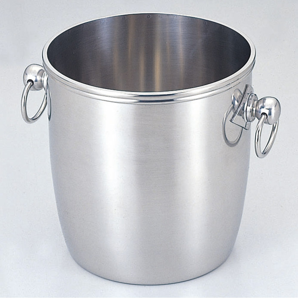 厨房用品 18-8シャンパンクーラー [ A22.5 x 21.5cm 6Ｌ ] | ワイン ソムリエ ワイナリー 洋酒 居酒屋 バー bar 晩酌 人気 おすすめ 食器 業務用 飲食店 カフェ うつわ 器 おしゃれ かわいい ギフト プレゼント 引き出物 誕生日 贈り物 贈答品