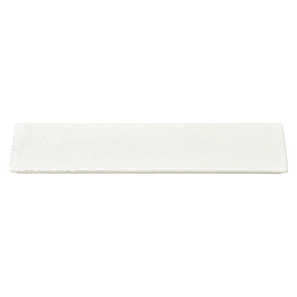 角皿 飛白（ひはく） ３４cm細平長角皿 [33.4×1cm] | SNS インスタ映え おしゃれ かわいい かっこいい カフェ 和カフェ おうちカフェ 器 食器 業務用 贈答 プレゼント ギフト シンプル モダン お祝い セット
