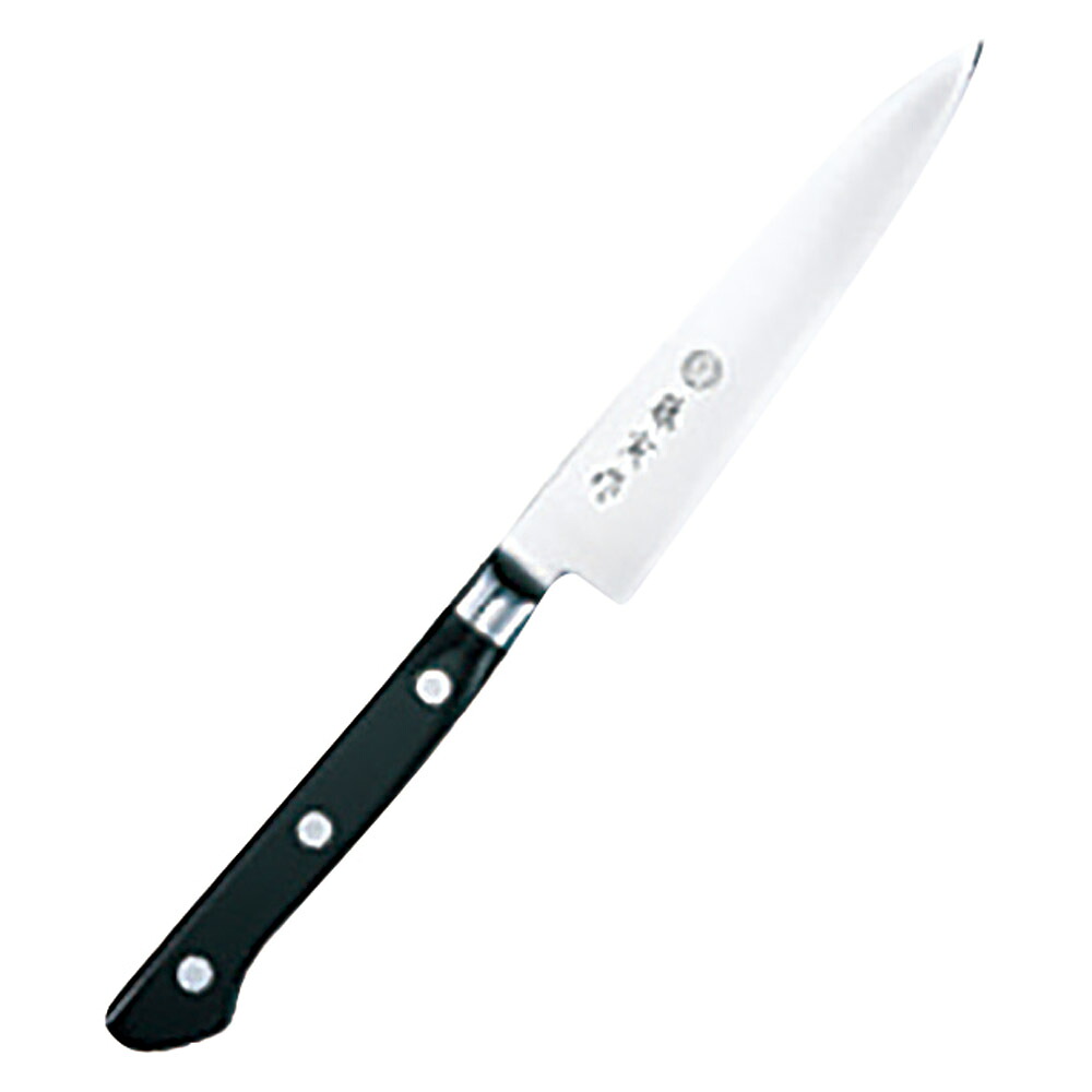 包丁・ナイフ・砥石 藤寅作割込口金付ペティーナイフ [12cm] | 包丁 厨房 料理店 業務用 調理用品｜せともの本舗