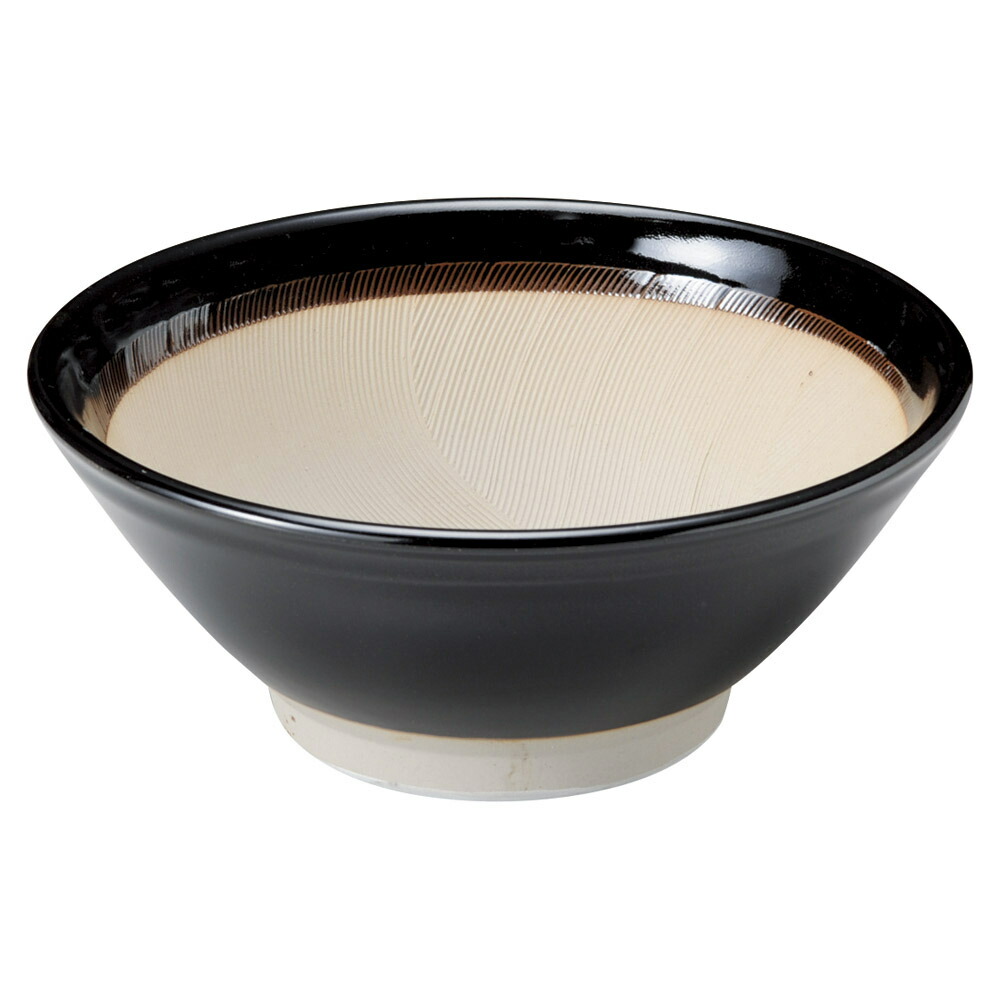 すり鉢 天目波紋櫛目8寸すり鉢 [ 25 x 10.8cm ] 【料亭 旅館 和食器 飲食店 業務用】