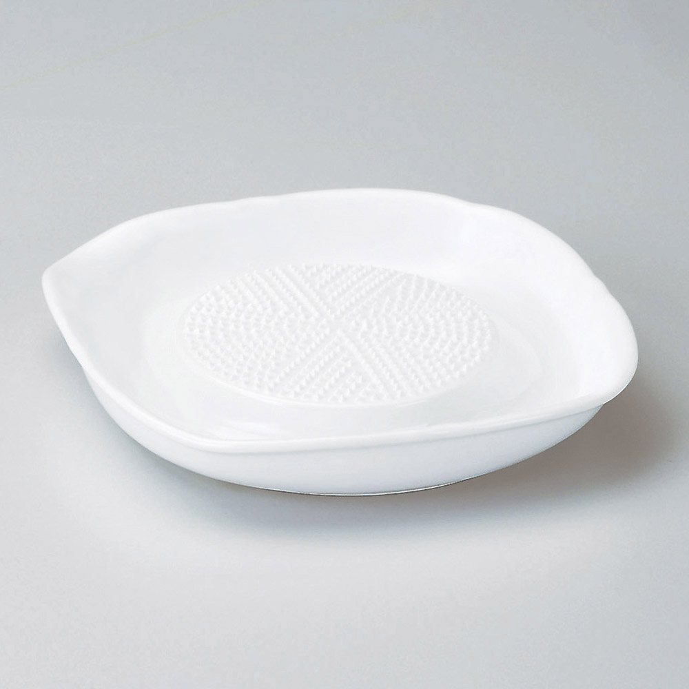 おろし器 白おろし器（大） [ 17.2 x 17.2 x 3cm ] 【料亭 旅館 和食器 飲食店 業務用】