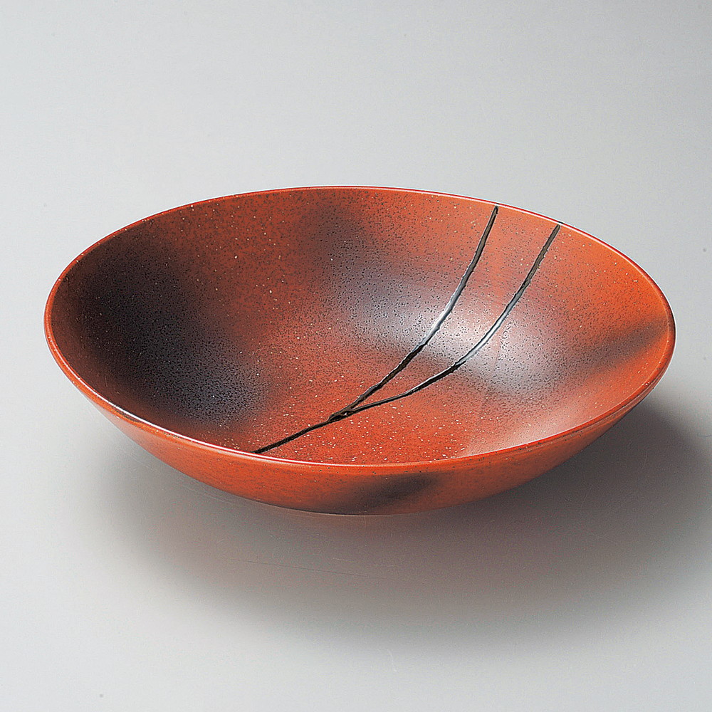 ☆ 大鉢 ☆ 赤伊賀風10.0鉢 [ φ30 x 7.8cm ] | 鉢 パスタ皿 盛り鉢 ボウル 大きい おすすめ 食器 業務用 飲食店 カフェ うつわ 器 ギフト プレゼント 内祝い 結婚祝い 誕生日 贈り物 贈答品 おしゃれ かわいい