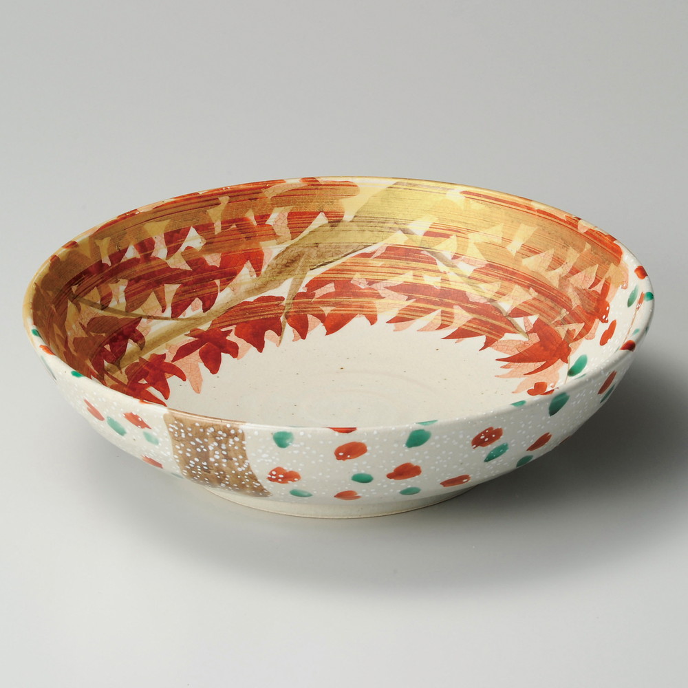 ☆ 大鉢 ☆ 雲錦大鉢 [ 30.5 x 8.5cm ] | 鉢 パスタ皿 盛り鉢 ボウル 大きい おすすめ 食器 業務用 飲食店 カフェ うつわ 器 ギフト プレゼント 内祝い 結婚祝い 誕生日 贈り物 贈答品 おしゃれ かわいい