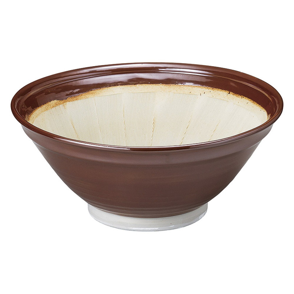 ☆ すり鉢 ☆ スリ鉢尺二 [ φ35.5 x 15.5cm ] 【 料亭 旅館 和食器 飲食店 業務用 】