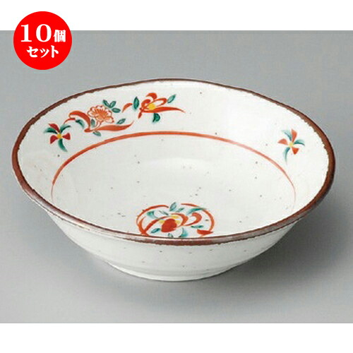 10個セット☆ 小鉢 ☆ 赤絵花4.2小鉢 [ 139 x 40mm ] | 小鉢 小 小さい 鉢 ボウル 万能 人気 おすすめ 食器 業務用 飲食店 カフェ うつわ 器 おしゃれ かわいい ギフト プレゼント内祝い 結婚祝い 誕生日 贈り物 贈答品 食器セット