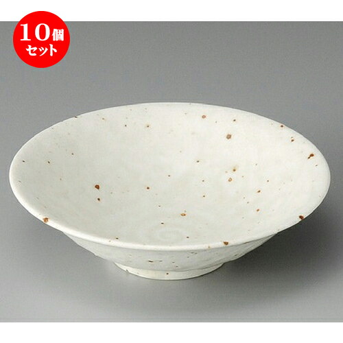 10個セット☆ 向付 ☆ 白いらぼ5.5平鉢 [ 180 x 50mm ] | 和食器 鉢 小鉢 ボウル 浅鉢 料亭 ホテル 食器 業務用 飲食店 カフェ うつわ 器 おしゃれ かわいい ギフト プレゼント 内祝い 誕生日 贈り物 贈答品 おすすめ 食器セット