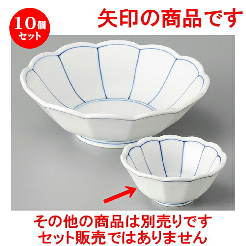 10個セット☆ 千代口 ☆ 菊割筋千代口 [ 78 x 34mm ] | 小鉢 小 小さい 鉢 ボウル 万能 人気 おすすめ 食器 業務用 飲食店 カフェ うつわ 器 おしゃれ かわいい ギフト プレゼント内祝い 結婚祝い 誕生日 贈り物 贈答品 食器セット｜せともの本舗