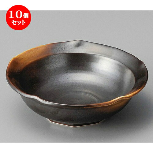 10個セット☆ 向付 ☆ やきしめ梅型4.8鉢 [ 145 x 48mm ] | 和食器 鉢 小鉢 ボウル 浅鉢 料亭 ホテル 食器 業務用 飲食店 カフェ うつわ 器 おしゃれ かわいい ギフト プレゼント 内祝い 誕生日 贈り物 贈答品 おすすめ 食器セット
