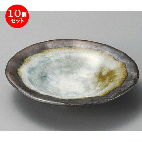 10個セット ☆ 中鉢 ☆ 窯変金彩ストライプ7.0皿 [ 195 x 40mm ] | 中鉢 盛鉢 取り鉢 ボウル 中 おすすめ 人気 食器 業務用 飲食店 カフェ うつわ 器 おしゃれ かわいい お洒落 ギフト プレゼント 引き出物 内祝い 結婚祝い 誕生日 贈り物 贈答品 食器セット