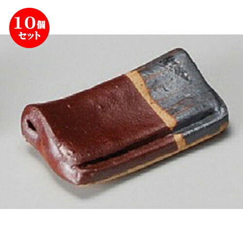 10個セット☆ 箸置 ☆ 赤古紋長角重ね箸置 [ 53 x 30 x 12mm ] | 箸置き 箸置 はしおき 箸 カトラリー 食器 業務用 飲食店 カフェ うつわ 器 おしゃれ かわいい お洒落 ギフト プレゼント 引き出物 内祝い 結婚祝い 誕生日 贈り物 贈答品 食器セット