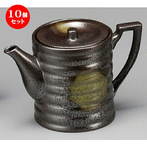 10個セット☆ 鍋用品 ☆ 黒伊賀風汁次（小） [ 92 x 115mm･500cc ] | 人気 おすすめ 食器 洋食器 業務用 飲食店 カフェ うつわ 器 おしゃれ かわいい ギフト プレゼント 誕生日 贈答品 食器セット 食器セット