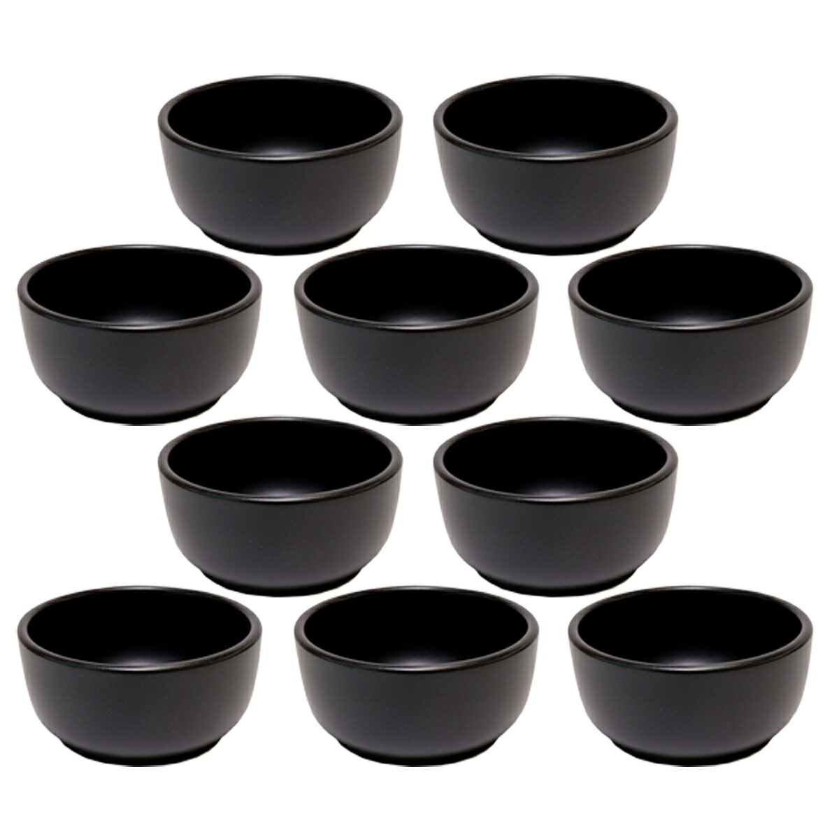 10個セット☆ ビビンバ ☆ 黒ビビンバ（ミニ） [ 137 x 67mm ] | 人気 おすすめ 食器 洋食器 業務用 飲食店 カフェ うつわ 器 おしゃれ かわいい ギフト プレゼント 誕生日 贈答品 食器セット 食器セット