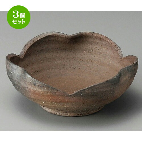 激安店舗 鉢 65mm X 160 炭化窯変割山椒向付 向付 3個セット おすすめ 贈答品 贈り物 誕生日 内祝い プレゼント ギフト かわいい おしゃれ 器 うつわ カフェ 飲食店 業務用 食器 ホテル 料亭 浅鉢 ボウル 小鉢 鉢
