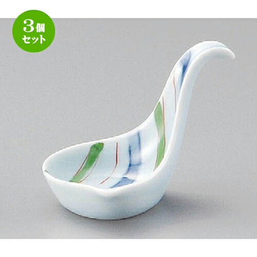 3個セット☆ 珍味 ☆ 流し十草レンゲ型珍味 [ 90 x 63 x 70mm ] | 珍味 小付け 小鉢 小皿 お漬物 薬味入れ おすすめ 人気 食器 業務用 飲食店 カフェ うつわ 器 おしゃれ かわいい お洒落 可愛い ギフト プレゼント 引き出物 内祝い 結婚祝い 誕生日 食器セット