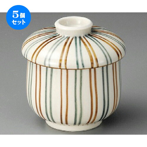 5個セット ミニむし碗 / 千本十草小むし碗 [ 70 x 75mm ] | 茶碗蒸し ちゃわんむし 蒸し器 寿司屋 碗 むし碗 食器 業務用 飲食店 おしゃれ かわいい ギフト プレゼント 引き出物 誕生日 贈り物 贈答品 食器セット｜せともの本舗
