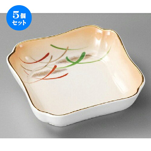 5個セット ☆ 松花堂 ☆ 加茂川四角小鉢 [ 113 x 113 x 33mm ] | 弁当 小鉢 豆皿 幕ノ内 人気 おすすめ 食器 業務用 飲食店 カフェ うつわ 器 おしゃれ かわいい ギフト プレゼント 引き出物 誕生日 贈り物 贈答品 食器セット