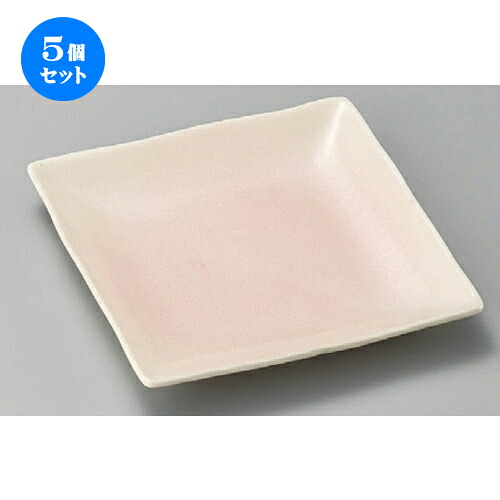 5個セット☆ 正角皿 ☆ 旬香6.0正角皿 [ 160 x 160 x 20mm ] | 人気 おすすめ 食器 洋食器 業務用 飲食店 カフェ うつわ 器 おしゃれ かわいい ギフト プレゼント 誕生日 贈答品 食器セット 食器セット