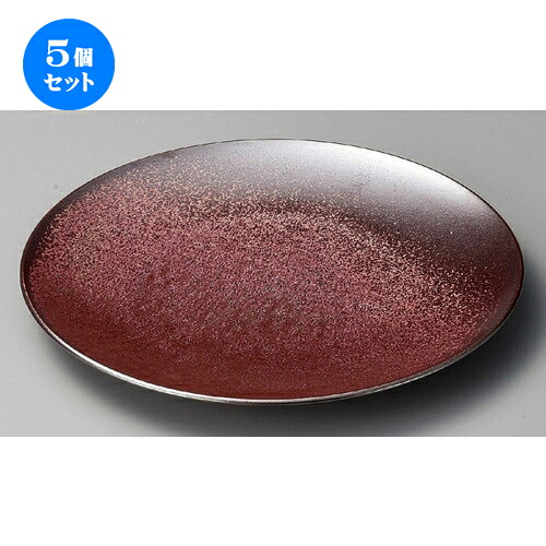5個セット ☆ 大皿 ☆ 鉄結晶28cmディナー [ 282 x 27mm ] | 大きい お皿 大皿 盛り皿 盛皿 人気 おすすめ パスタ皿 パーティー 食器 業務用 飲食店 カフェ うつわ 器 ギフト プレゼント誕生日 贈り物 贈答品 おしゃれ かわいい 食器セット｜せともの本舗