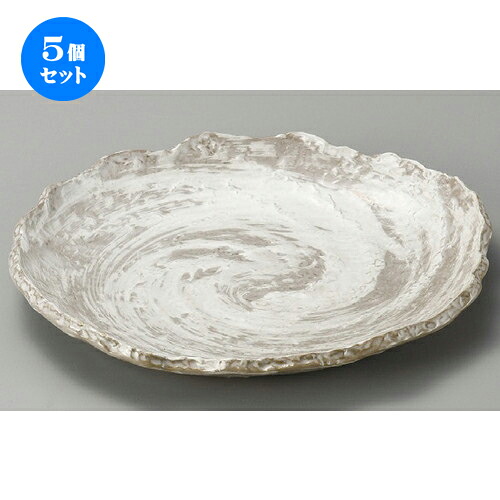 5個セット☆ 萬古焼大皿 ☆ うず潮10.0皿 [ 310 x 270 x 43mm ] | 大きい お皿 大皿 盛り皿 盛皿 人気 おすすめ パスタ皿 パーティー 食器 業務用 飲食店 カフェ うつわ 器 ギフト プレゼント誕生日 贈り物 贈答品 おしゃれ かわいい 食器セット｜せともの本舗