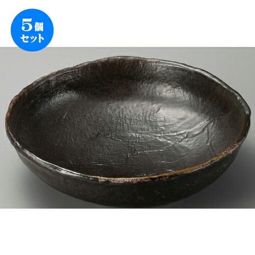 5個セット☆ 萬古焼大皿 ☆ 琥珀10.0盛鉢 [ 295 x 85mm ] | 盛り鉢 盛鉢 万能 取り鉢 おすすめ 食器 業務用 飲食店 カフェ うつわ 器 おしゃれ かわいい お洒落 可愛い おしゃれ かわいい お洒落 可愛い 食器セット