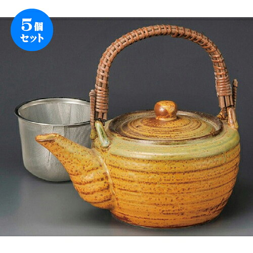 5個セット 土瓶 / イラボ釉8号土瓶（茶こし付） [ 235 x 163 x H130mm 1350cc ] | ポット 急須 土瓶 お茶 大きい 一服 まったり 人気 おすすめ 食器 業務用 飲食店 カフェ うつわ 器 おしゃれ かわいい ギフト プレゼント 引き出物 誕生日 贈り物 贈答品 食器セット