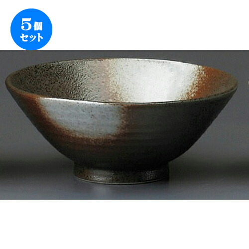 5個セット ☆ 大茶 ☆ 白吹天目4.8大茶 [ 153 x 63mm ] | 茶漬け丼 丼ぶり カフェ丼 鉢 お茶漬け そば うどん ボウル 食器 業務用 飲食店 カフェ うつわ 器 おしゃれ かわいい ギフト プレゼント 誕生日 贈り物 贈答品 食器セット
