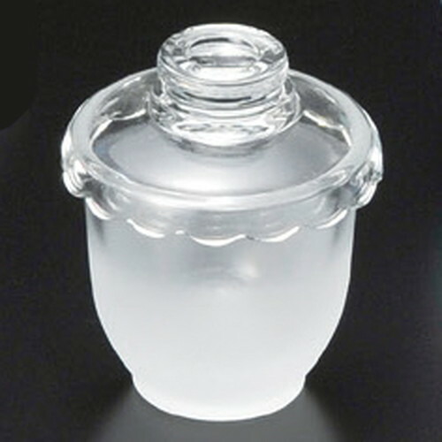 ガラス器 / ガラス茶わんむしミニかすみ [ 75 x 88mm ] | 茶碗蒸し ちゃわんむし 蒸し器 寿司屋 碗 むし碗 食器 業務用 飲食店 おしゃれ かわいい ギフト プレゼント 引き出物 誕生日 贈り物 贈答品
