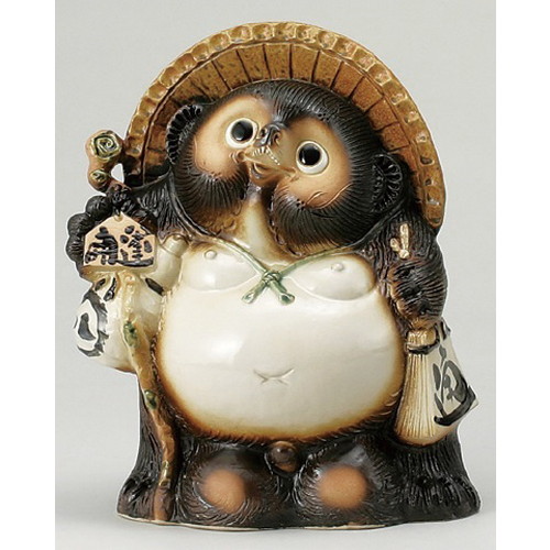 楽天市場】☆ 信楽たぬき ☆ 13号福々狸 [ 350 x 280 x 415mm