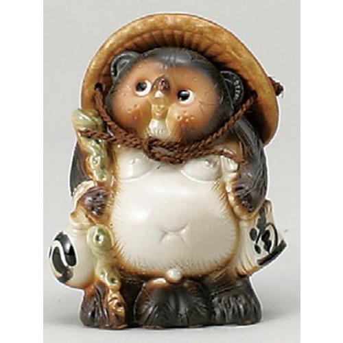 楽天市場】☆ 信楽たぬき ☆ 5号おねがい狸 [ 160 x 120 x 175mm